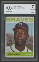 Hank Aaron 1964 Topps #300 (BCCG 7) at PristineAuction.com