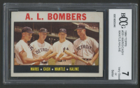 Roger Maris / Norm Cash / Mickey Mantle / Al Kaline 1964 Topps #331 AL Bombers (BCCG 7) at PristineAuction.com