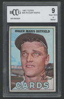 Roger Maris 1967 Topps #45 (BCCG 9) at PristineAuction.com