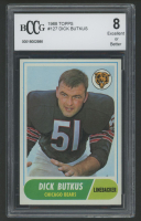 Dick Butkus 1968 Topps #127 (BCCG 8) at PristineAuction.com
