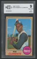Roberto Clemente 1968 Topps #150 (BCCG 9) at PristineAuction.com
