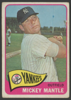 Mickey Mantle 1965 Topps #350 at PristineAuction.com