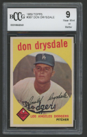 Don Drysdale 1959 Topps #387 (BCCG 9) at PristineAuction.com