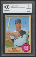 Carl Yastrzemski 1968 Topps #250 (BCCG 9) at PristineAuction.com