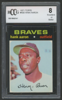 Hank Aaron 1971 Topps #400 (BCCG 8) at PristineAuction.com