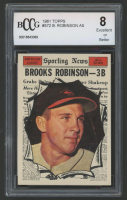 Brooks Robinson 1961 Topps #572 AS (BCCG 8) at PristineAuction.com