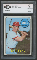 Pete Rose 1969 Topps #120 (BCCG 9) at PristineAuction.com