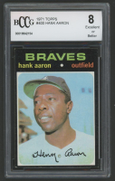 Hank Aaron 1971 Topps #400 (BCCG 8) at PristineAuction.com