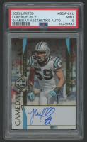 Luke Kuechly 2023 Limited Gameday Aesthetic Autograph #GDALKU #72/99 (PSA 9) at PristineAuction.com