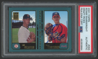 Adam Wainwright Signed Phil Dumatrait / Adam Wainwright 2001 Topps #355 (PSA) at PristineAuction.com