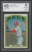 Pete Rose 1972 Topps #559 (BCCG 9) at PristineAuction.com