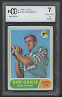 Bob Griese 1968 Topps #196 RC (BCCG 7) at PristineAuction.com