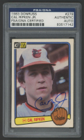 Cal Ripken Jr. Signed 1983 Donruss #279 (PSA) at PristineAuction.com