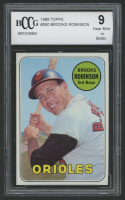 Brooks Robinson 1969 Topps #550 (BCCG 9) at PristineAuction.com