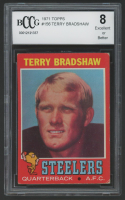 Terry Bradshaw 1971 Topps #156 RC (BCCG 8) at PristineAuction.com