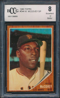 Willie McCovey 1962 Topps #544 SP (BCCG 8) at PristineAuction.com