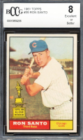 Ron Santo 1961 Topps #35 RC (BCCG 8) at PristineAuction.com