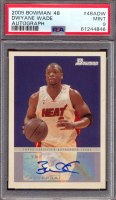 Dwyane Wade 2009-10 Bowman 48 Autographs #48ADW (PSA 9) at PristineAuction.com