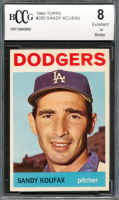 Sandy Koufax 1964 Topps #200 (BCCG 8) at PristineAuction.com