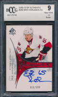 Erik Karlsson 2009-10 SP Authentic AU #209 #850/999 RC (BCCG 9) at PristineAuction.com