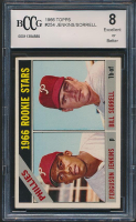Fergie Jenkins / Bill Sorrell 1966 Topps #254 Rookie Stars RC (BCCG 8) at PristineAuction.com