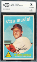 Stan Musial 1959 Topps #150 (BCCG 8) at PristineAuction.com