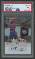 Grant Hill 2022-23 Select In Flight Signatures #25 #145/249 (PSA 9) at PristineAuction.com