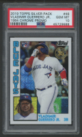 Vladimir Guerrero 2019 Topps Silver Pack Promo / 1984 Chrome Promo (PSA 10) at PristineAuction.com