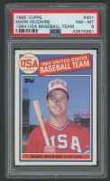 Mark McGwire 1985 Topps #401 RC (PSA 8) at PristineAuction.com