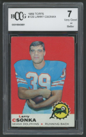 Larry Csonka 1969 Topps #120 RC (BCCG 7) at PristineAuction.com