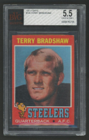Terry Bradshaw 1971 Topps #156 RC (BVG 5.5) at PristineAuction.com
