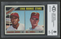 Fergie Jenkins / Bill Sorrell 1966 Topps #254 Rookie Stars RC (BCCG 8) at PristineAuction.com