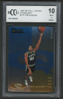 Tim Duncan 1997-98 Collector's Choice Starquest #172 RC (BCCG 10) at PristineAuction.com