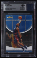 LeBron James 2005-06 Finest #85 With Game-Used Jersey Swatch (BGS) at PristineAuction.com