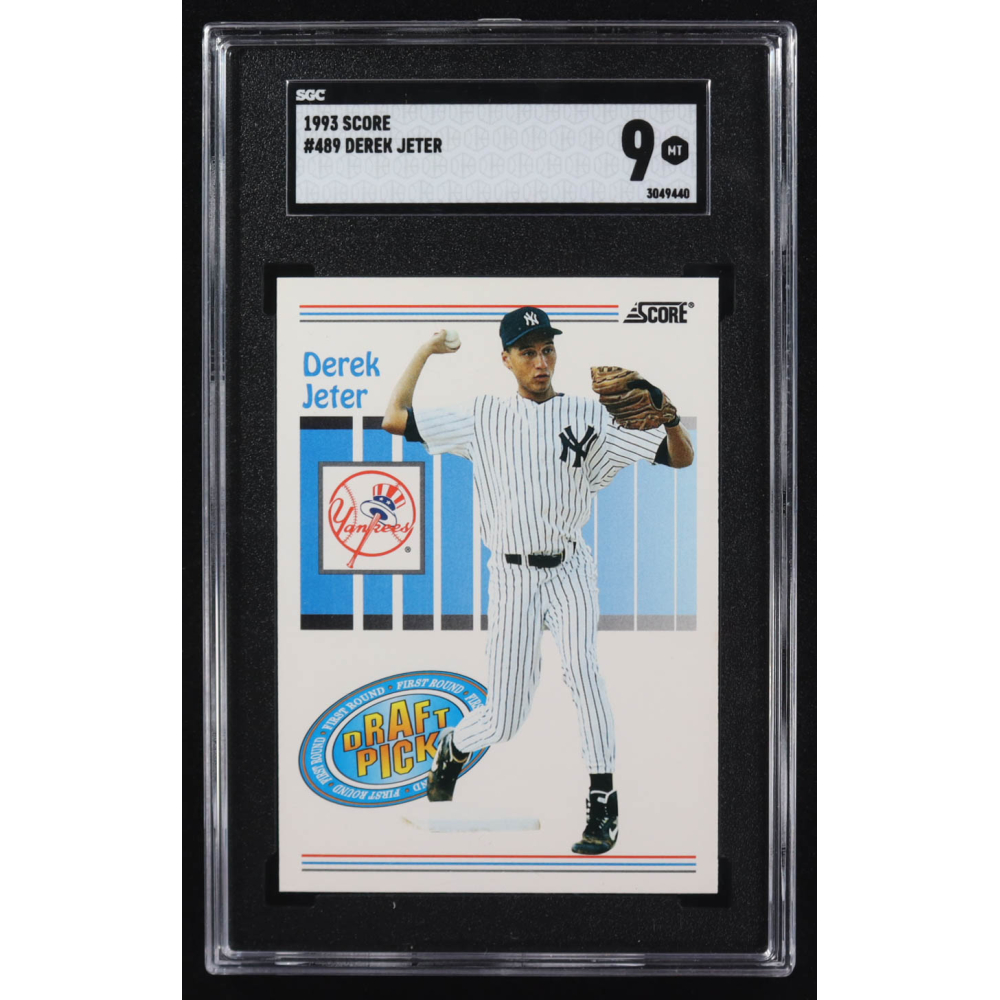 Derek Jeter 1993 Score #489 RC (SGC 9) at PristineAuction.com