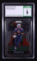 Cam Newton 2020 Panini Prizm #19 (CSG 9) at PristineAuction.com