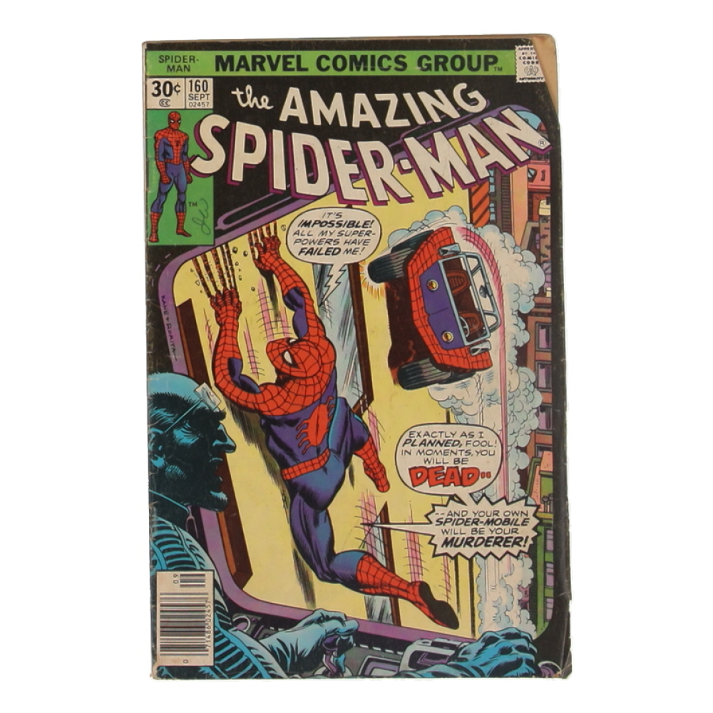 1976 "The Amazing Spider-Man" Issue #160 Marvel Comic Book at PristineAuction.com
