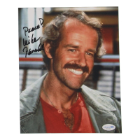 Mike Farrell Signed "M*A*S*H* " 8x10 Photo Inscribed "Peace!" (AutographCOA) at PristineAuction.com