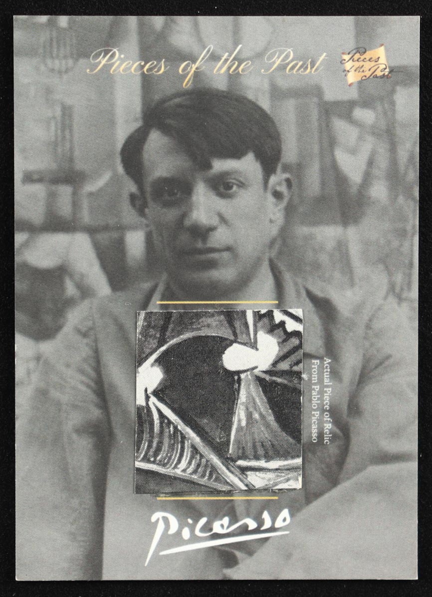 Pablo Picasso 2018 The Bar Pieces of the Past Hybrid Edition Relics #PRHPP at PristineAuction.com Pablo Picasso 2018 The Bar Pieces of the Past Hybrid Edition Relics #PRHPP at PristineAuction.com