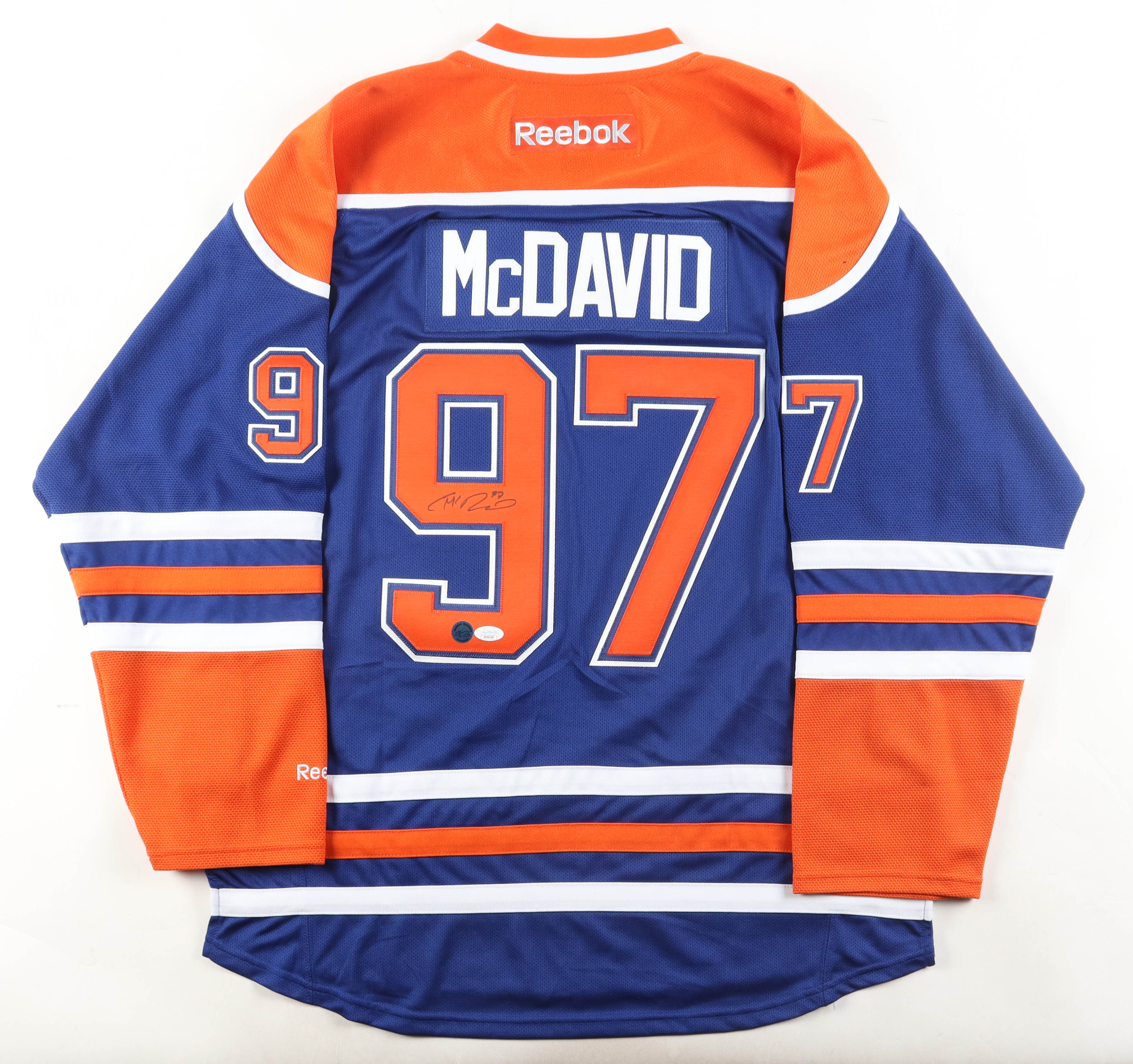 Connor McDavid Signed Oilers Reebok Authentic Jersey (JSA) at PristineAuction.com Connor McDavid Signed Oilers Reebok Authentic Jersey (JSA) at PristineAuction.com