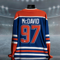 Connor McDavid Signed Oilers Reebok Authentic Jersey (JSA) at PristineAuction.com