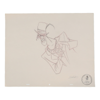 "Dr. Facilier" By Scott T. Cook 13.5x16.5 Original Art at PristineAuction.com