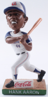 Hank Aaron 7" Braves Ceramic Bobblehead with Original Packaging at PristineAuction.com
