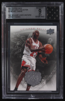 Michael Jordan 2009-10 Upper Deck Michael Jordan Legacy Collection #40 With Game-Used Uniform Swatch (BGS 9) at PristineAuction.com