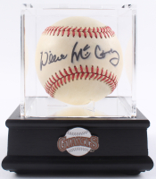 Willie McCovey Signed ONL Baseball with Display Case & Giants Logo Pin (PSA) at PristineAuction.com