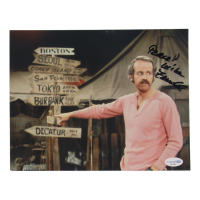 Mike Farrell Signed "M*A*S*H* " 8x10 Photo Inscribed "Peace!" (AutographCOA) at PristineAuction.com