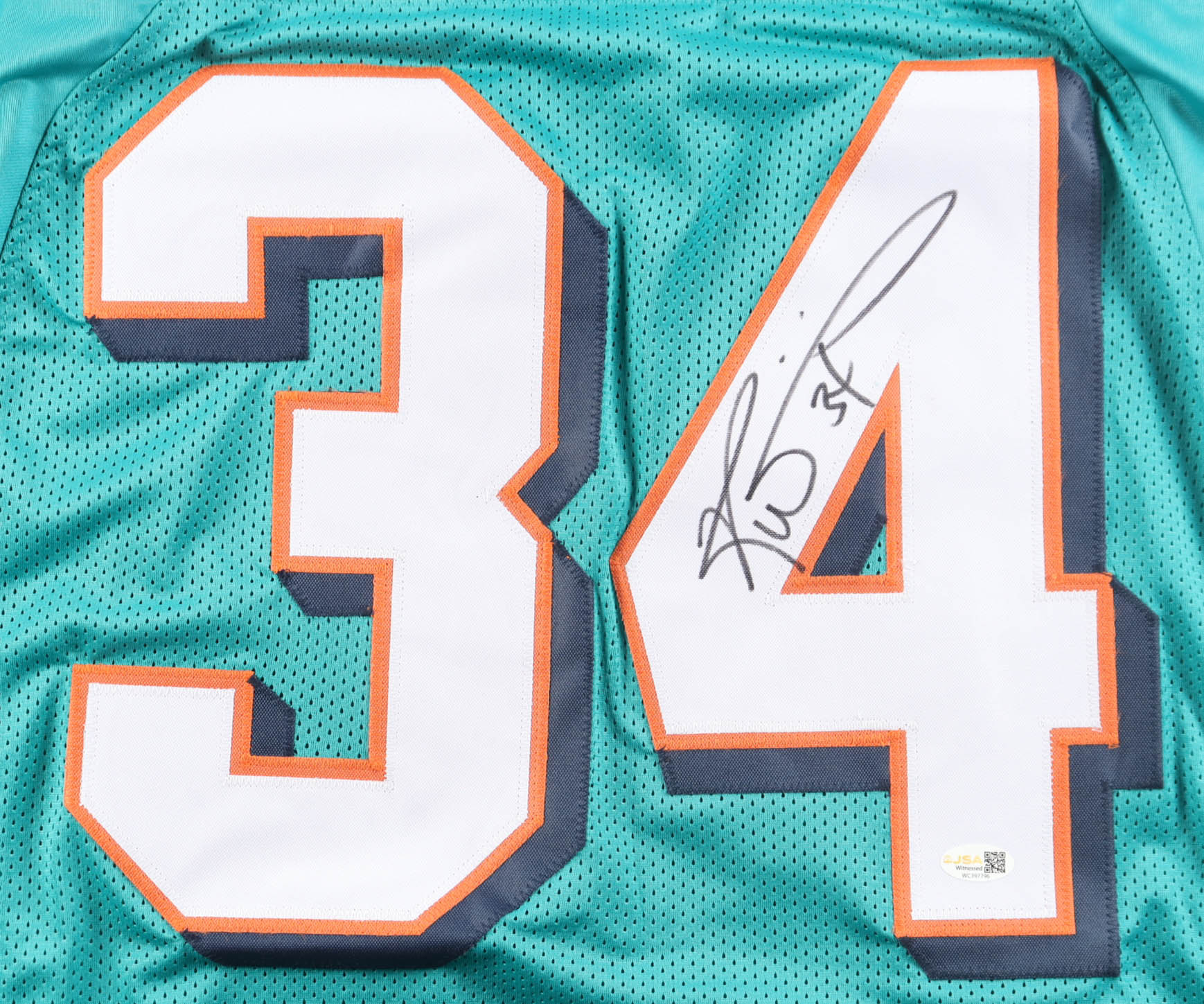 Ricky Williams Signed Jersey (JSA) at PristineAuction.com Ricky Williams Signed Jersey (JSA) at PristineAuction.com