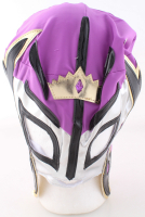 Rey Mysterio WCW Halloween Havov Mask Inscribed "G.M.O.A.T." (Fanatics) at PristineAuction.com