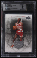 Michael Jordan 2009-10 Upper Deck Michael Jordan Legacy Collection #5 With Game-Used Uniform Swatch (BGS 9) at PristineAuction.com