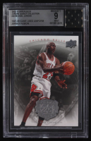 Michael Jordan 2009-10 Upper Deck Michael Jordan Legacy Collection #40 With Game-Used Uniform Swatch (BGS 9) at PristineAuction.com